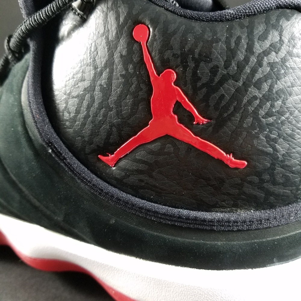 Jordan Super Fly Mens Size 15 Black Red 921203-001 - Picture 5 of 8